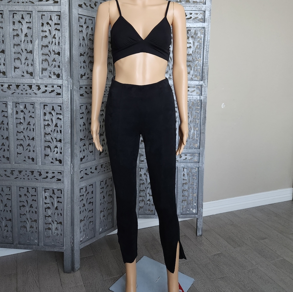 Zara suede pants